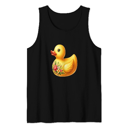Duck Pet Ducklings Bath Duck Quacking 171 Tank Tops