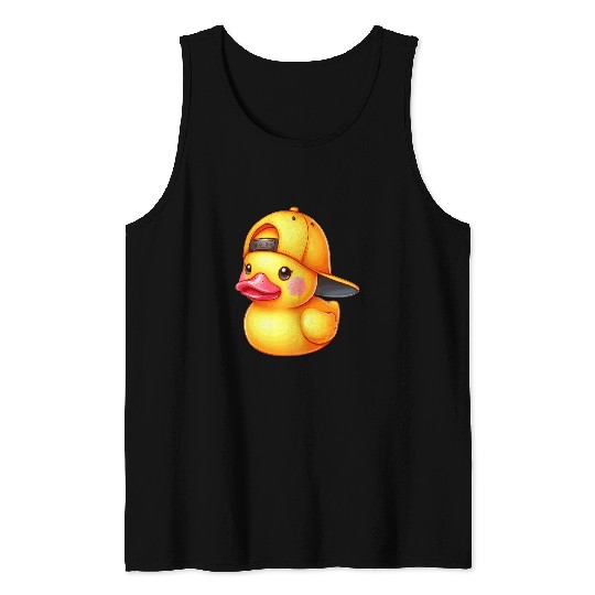 Duck Pet Ducklings Bath Duck Quacking 172 Tank Tops