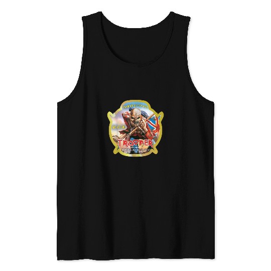 Beer Fun Iron Maiden Trooper Beer Label Colors Tank Tops