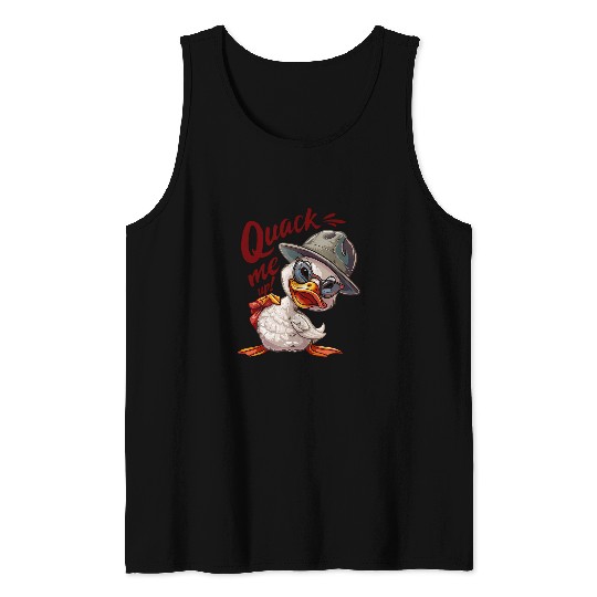 Duck Pet Ducklings Bath Duck Quacking 159 Tank Tops