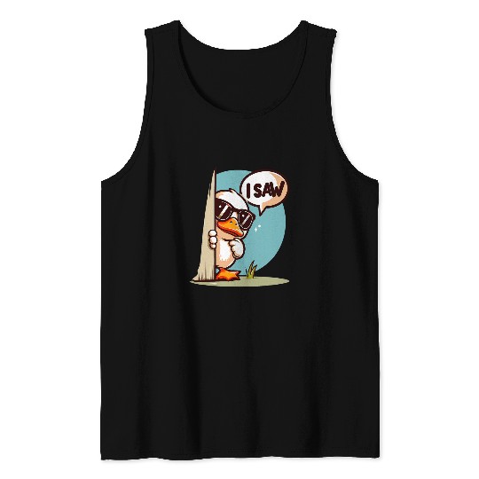 Duck Pet Ducklings Bath Duck Quacking 134 Tank Tops