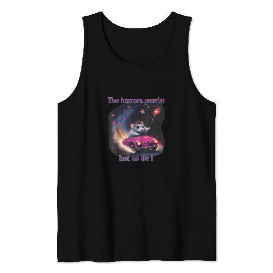 Hamster Pet The Horrors Persist But So Do I Hamster Meme Love Tank Tops