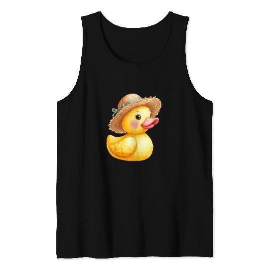 Duck Pet Ducklings Bath Duck Quacking 170 Tank Tops