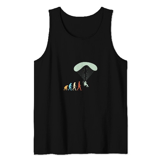 Evolution Paramotor PPG Paramotoring Powered Paraglider Tank Tops