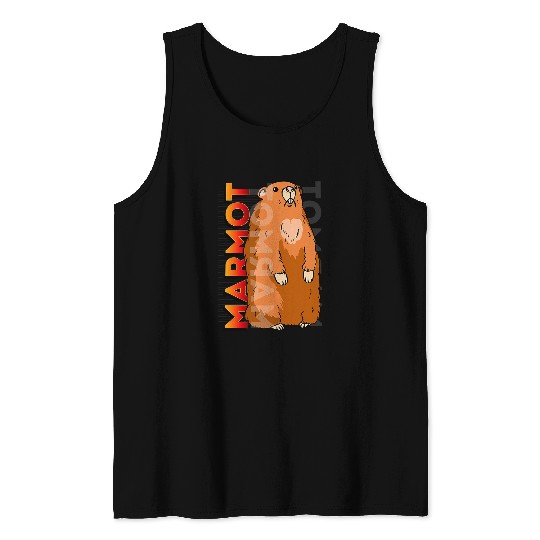 Squirrel Pet for groundhog or squirrel and marmot lovers or Marmot Tank Tops