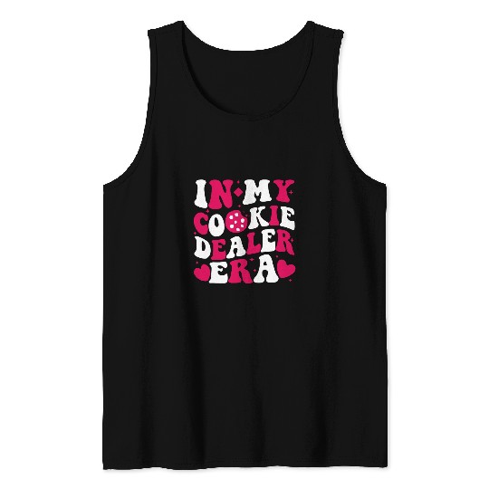 Its Me Hi Im The Cookie dealers Girls Scout Troop Scouting 24 Tank Tops