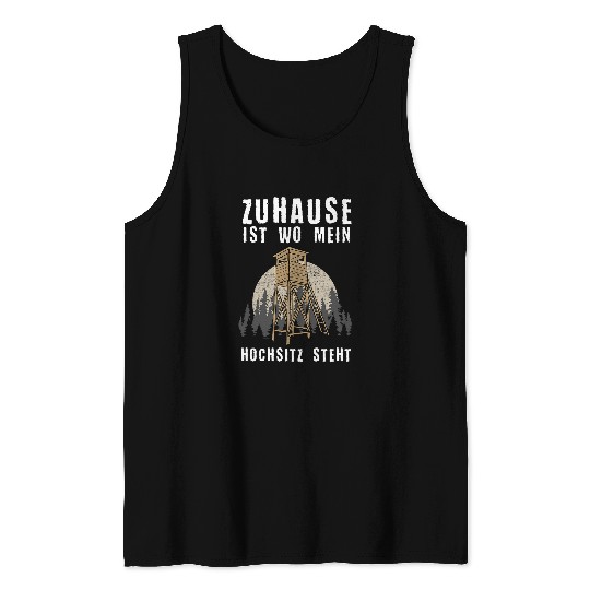 Discover Hunting clothing wild pigs high seat Tank Tops