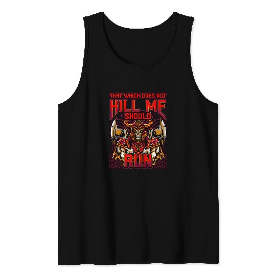 Norse Viking Mythology Design for Viking Warriors 5 Tank Tops