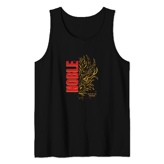 Dragon Pet Chinese New Year Year Of The Dragon Noble Tank Tops