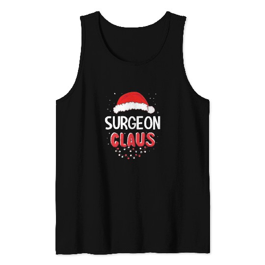 Discover Surgeon Santa Claus Christmas Matching Costume Tank Tops