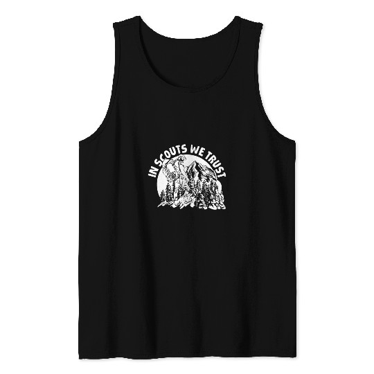 Scout Job Uniform Wilderness Nature Scout 4 Tank Tops
