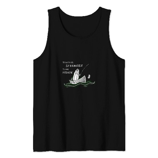 Hotdog Trout Fishing Tank Tops