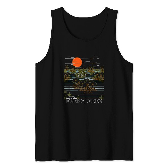 Everglades National Park Florida Hiking Camping Mangroves Tank Tops