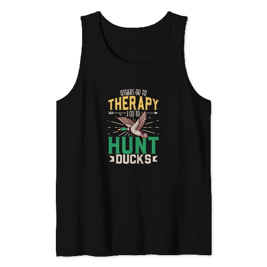 Duck Hunt Duck Hunter Bird Hunting Duck Hunting Duckaholic 1 Tank Tops