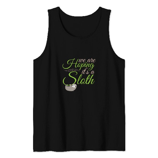 Sloth Pet Maternity Pregnancy 2 Tank Tops