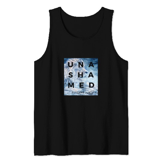 Lion Pet Unashamed 116 Lion of the Tribe of Judah Romans 085 Tank Tops