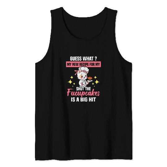 Panda Pet New recipe for my shut the fucupcakes funny panda cook Tank Tops
