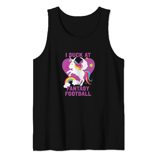 I Suck At Fantasy Football last place Tank Tops