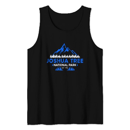 Joshua Tree National Park californias Hiking Outdoors Tank Tops
