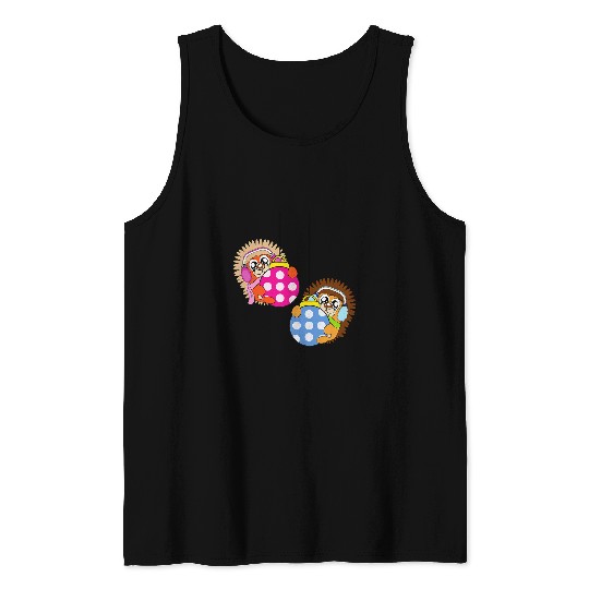 Hedgehog Pet Christmas Balls Winter Snow Tank Tops