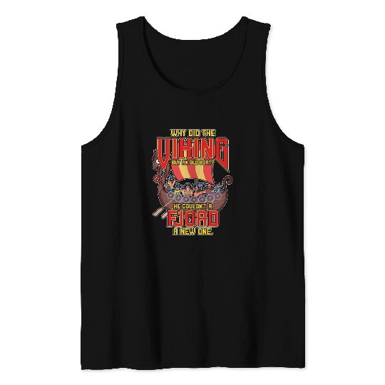 Norse Viking Mythology Design for Viking Warriors 64 Tank Tops