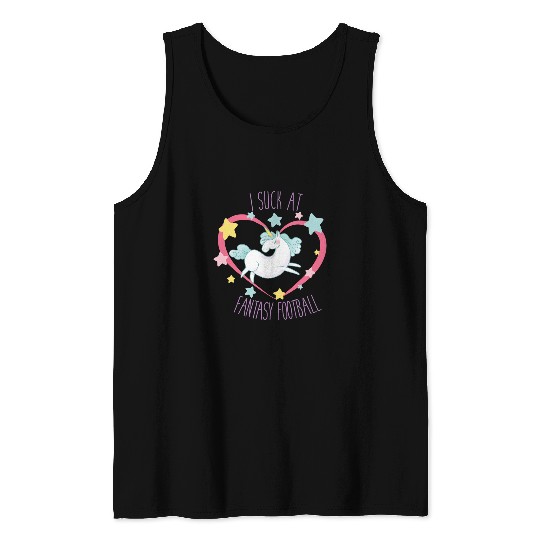 I Suck at Fantasy Football Tank Tops