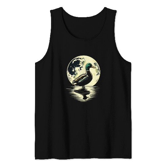 Duck Pet Mallard Duck Food Stuffed Animal Plush Mallard Tank Tops