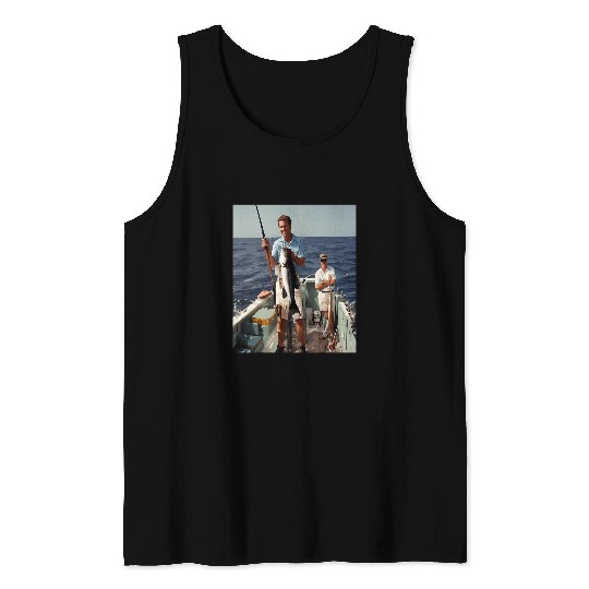 Fishing Fun Deepsea Fishing Charter Boat Tank Tops