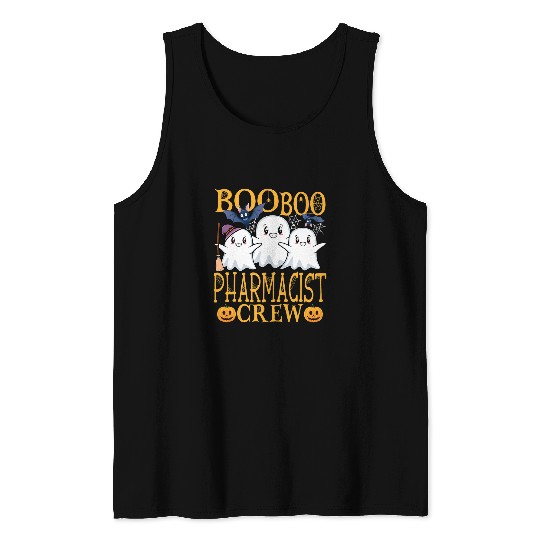 Discover Pharmacist Halloween Job Design Halloween Crew Pharmacist Tank Tops