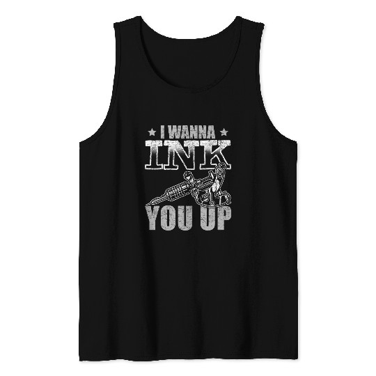 Ink guns Tattoo Master Tattooist Tattooed Tattooist Tattoo Tank Tops