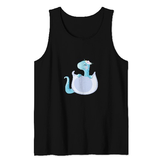 Marsupium Brontosaurus Girl Tank Tops