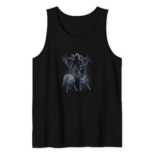 Odin Norse Mythology Viking Pagan Scandinavian Allfather Tank Tops