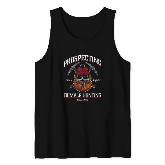 Prospecting Silver Gold Bumble Hunting Since 1964 Tank Tops