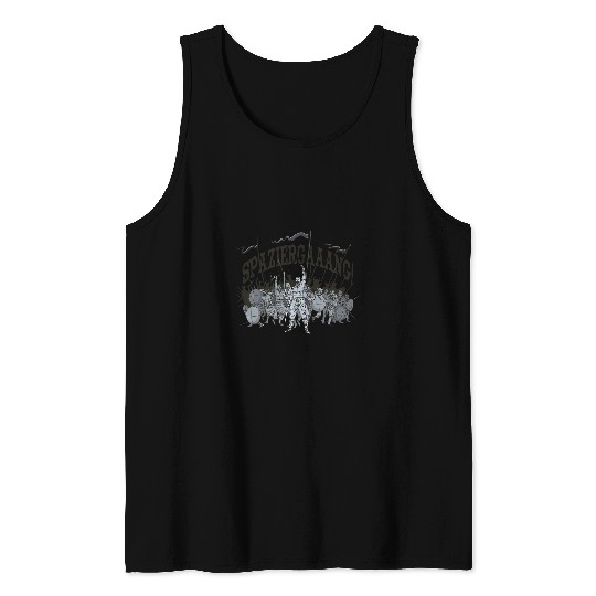 Nordic Walking Viking Warrior Odin Viking Fighter Walhalla 9 Tank Tops