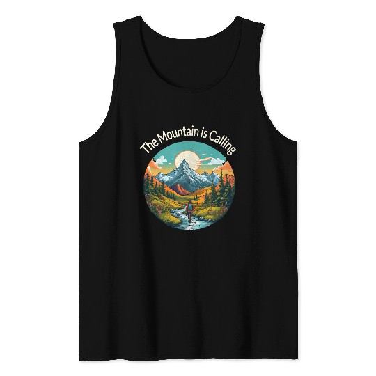 Life Is Really Good Summer Happy Mountain Hiking Outdoor 3 Tank Tops