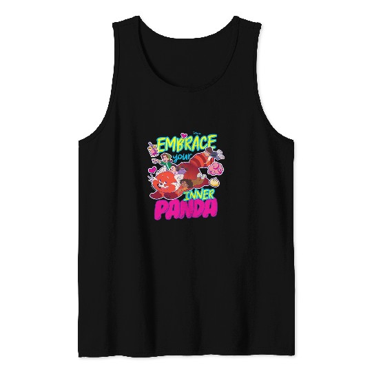 Panda Pet Turning Red Embrace Your Inner Panda 1 Tank Tops