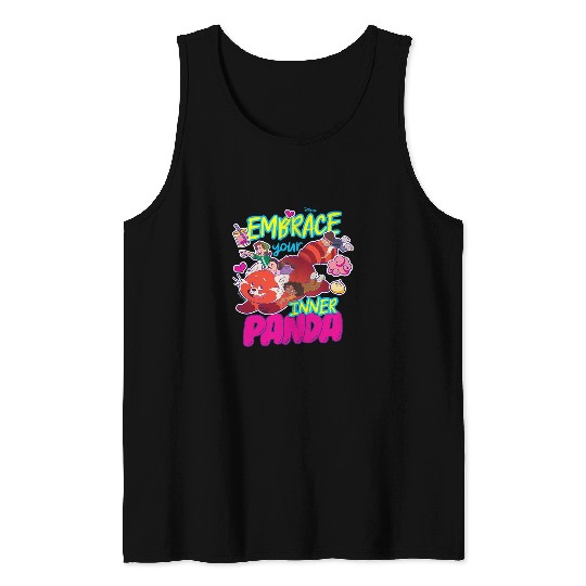 Panda Pet Turning Red Embrace Your Inner Panda 1 Tank Tops