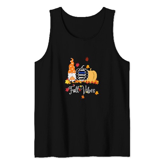 Police wife deputy wife thin blue line Tank Tops