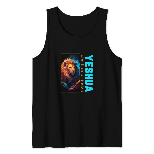 Lion Pet of Judah Torah Observant Hebrew Roots Yeshua 6 Tank Tops