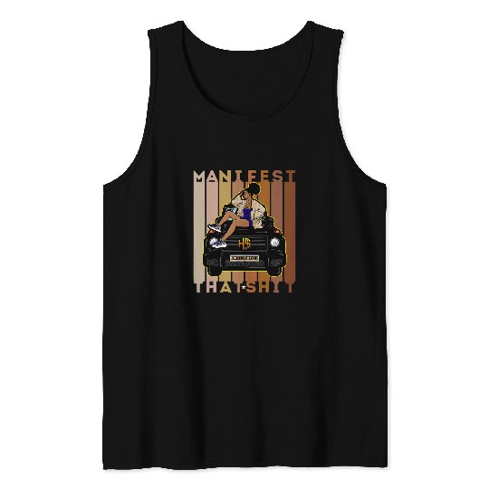 Manifest That Shit Sis Women Mother Day Business Sista Boss 1 Tank Tops