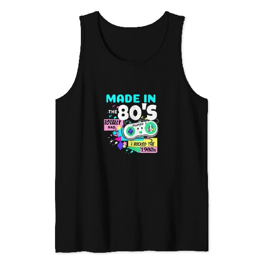 Made In The 80s Totally Rad I Rocked The 1980s Video Game Tank Tops