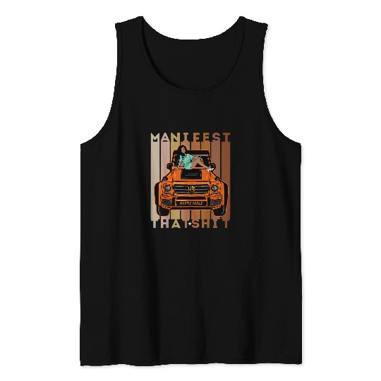 Manifest That Shit Sis Women Mother Day Business Sista Boss 2 Tank Tops