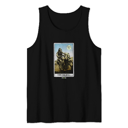 Modern Warfare 2 The Brave Desert Bike Card Tank Tops