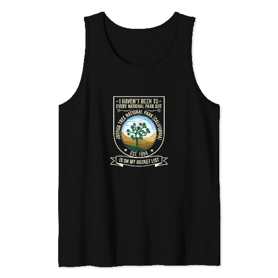 Joshua Tree National Park Camping Mountain Hiking Club 2 Tank Tops