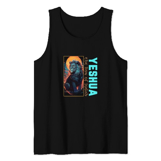 Lion Pet of Judah Torah Observant Hebrew Roots Yeshua 2 Tank Tops