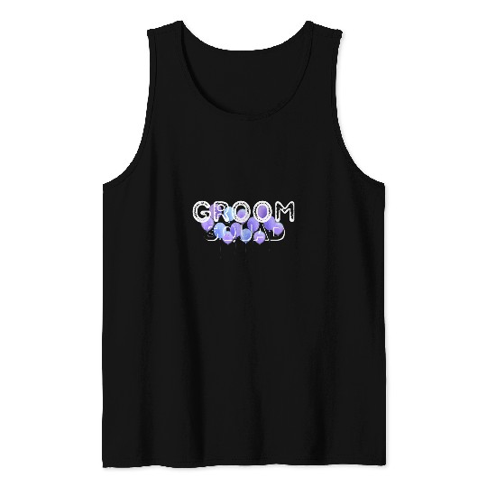 Beer Fun Groom Squad Beer Me Im Getting Married Man Wedding Tank Tops