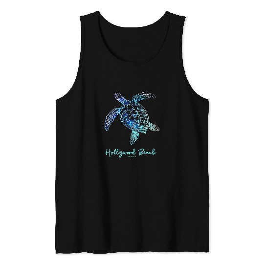 Turtle Pet Hollywood Beach FL Florida Vacation Sea Turtle Souvenir 10 Tank Tops