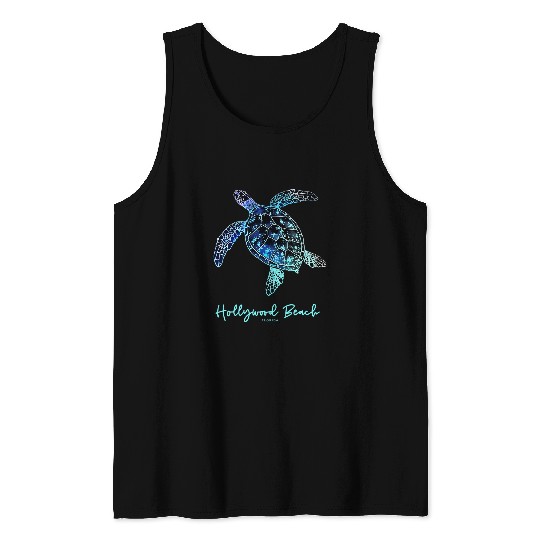 Turtle Pet Hollywood Beach FL Florida Vacation Sea Turtle Souvenir 10 Tank Tops