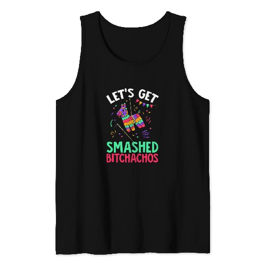 Wines Fun I Lick the Salt Swallow the Tequila Cinco de Mayo Party Tank Tops