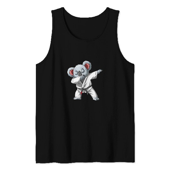 Koala Pet Dabbings Koala Brazilian Jiu Jitsu and Grappling Tank Tops